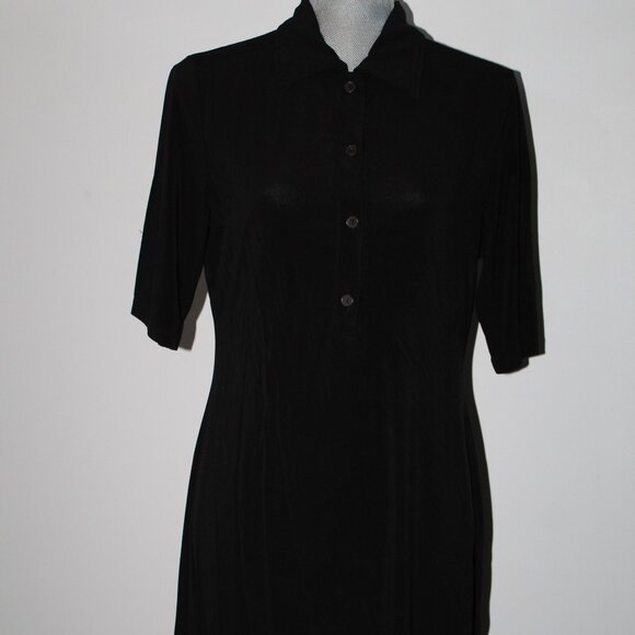NWT Vince Short Sleeve Half Button Shirt Dress $265 - Picture 3 of 8